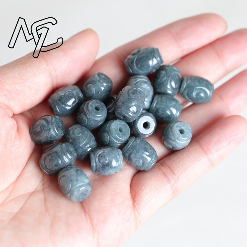 ลูกปัดหยกน้ำสีฟ้าธรรมชาติ 5 ชิ - Women'S Fashion Jewellery บทวิจารณ์และราคา