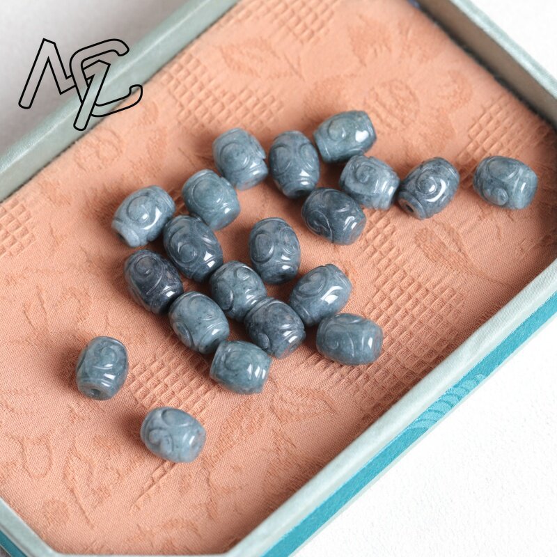 ลูกปัดหยกน้ำสีฟ้าธรรมชาติ 5 ชิ - Women'S Fashion Jewellery บทวิจารณ์และราคา