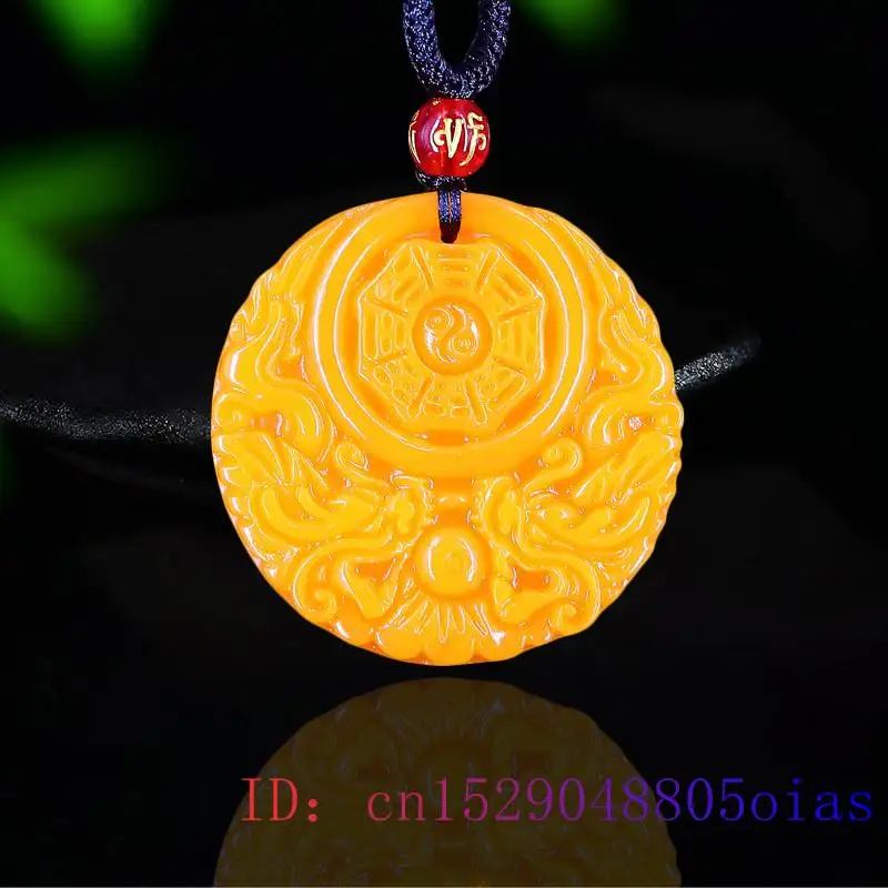 สีเหลืองหยกมังกรจี้ของขวัญผู้ช - Women'S Fashion Jewellery บทวิจารณ์และราคา