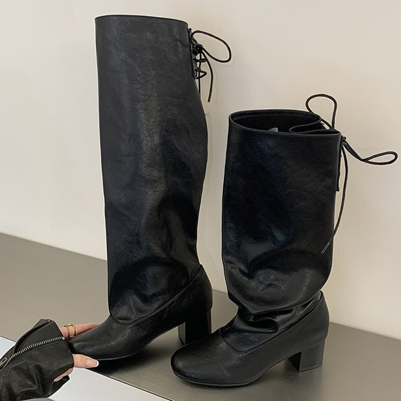 รองเท้าบูทแฟชั่นฤดูหนาวปี 2027 - Women'S Fashion Knee High Boots บทวิจารณ์และราคา