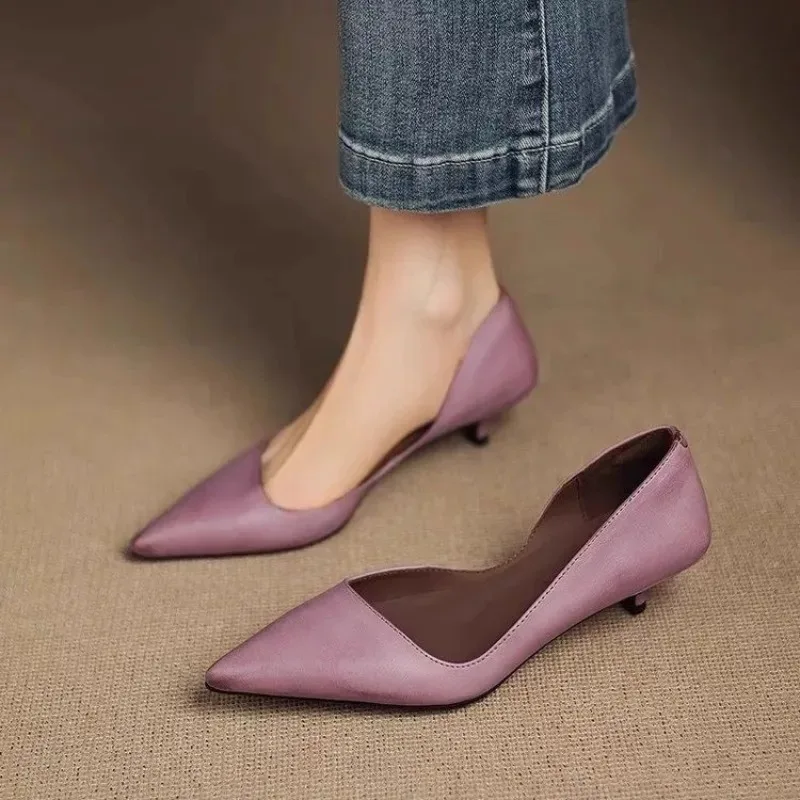 รองเท้าส้นเข็มหัวแหลมแฟชั่นสำห - Women'S Fashion Shoes บทวิจารณ์และราคา