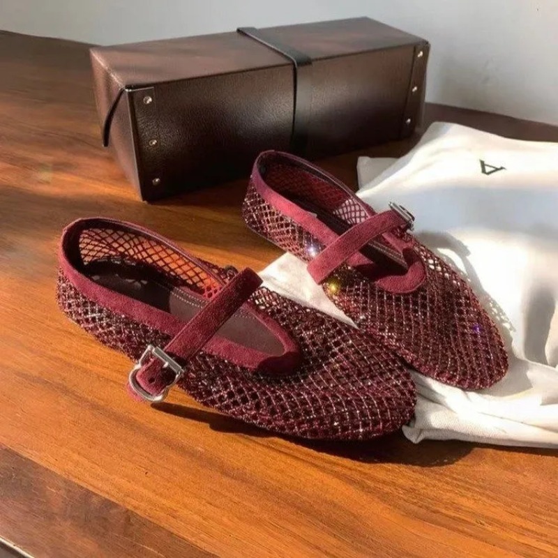 รองเท้าแตะแบบสวมประดับเพชรทรงก - Women'S Fashion Shoes บทวิจารณ์และราคา