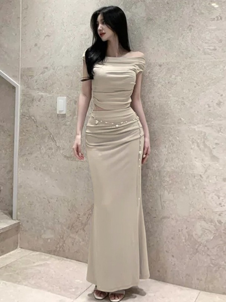 ชุดเซ็ตสองชิ้นสไตล์เกาหลี ดีไซ - Women'S Fashion Korea บทวิจารณ์และราคา